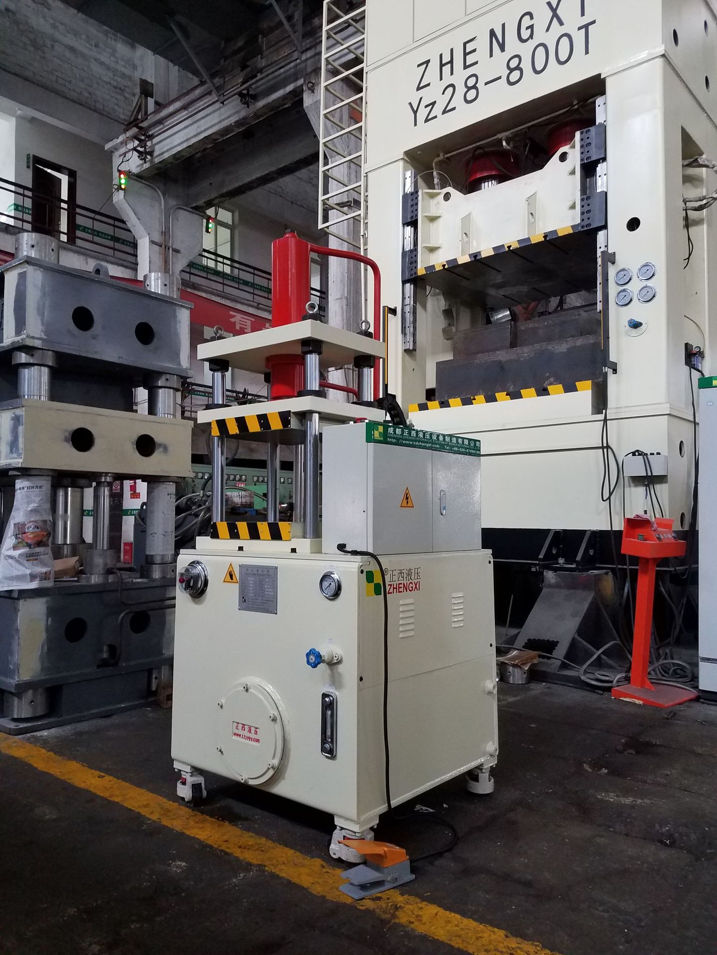 正西液压 厂家直供 yz33-20吨硫化机 液压机 油压机 非标定制