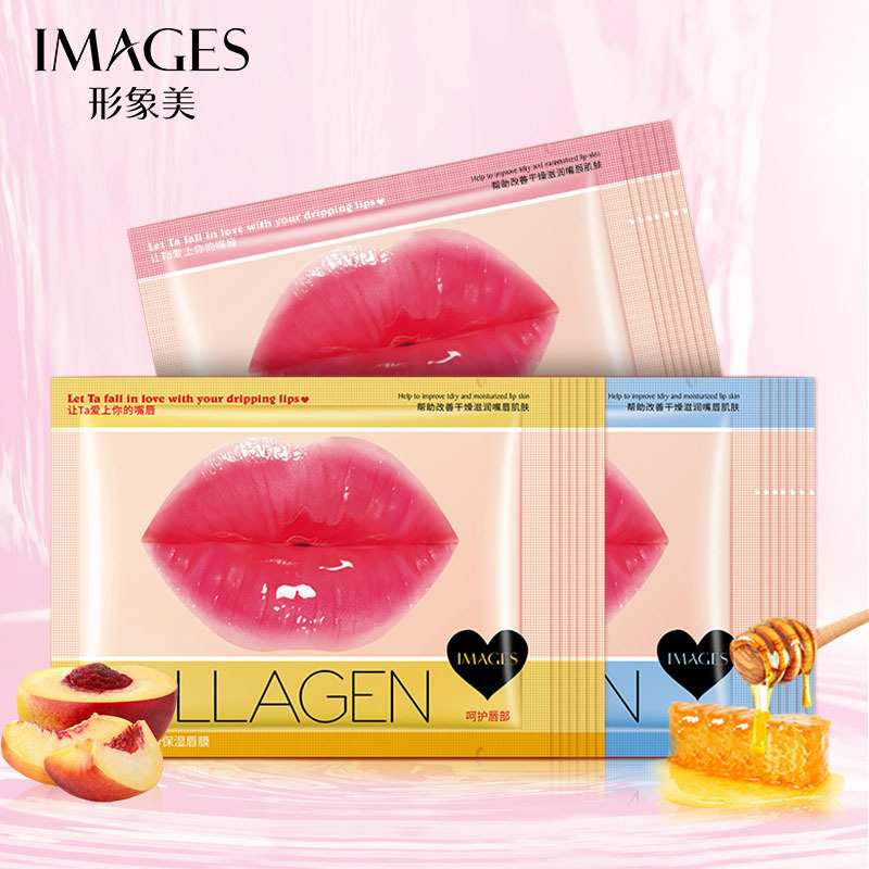 Images Milk Moisturizing Lip Care Mask Hydrating Moisturizing and Nourishing Exfoliating Fruit Lip Mask Lip Care Batch