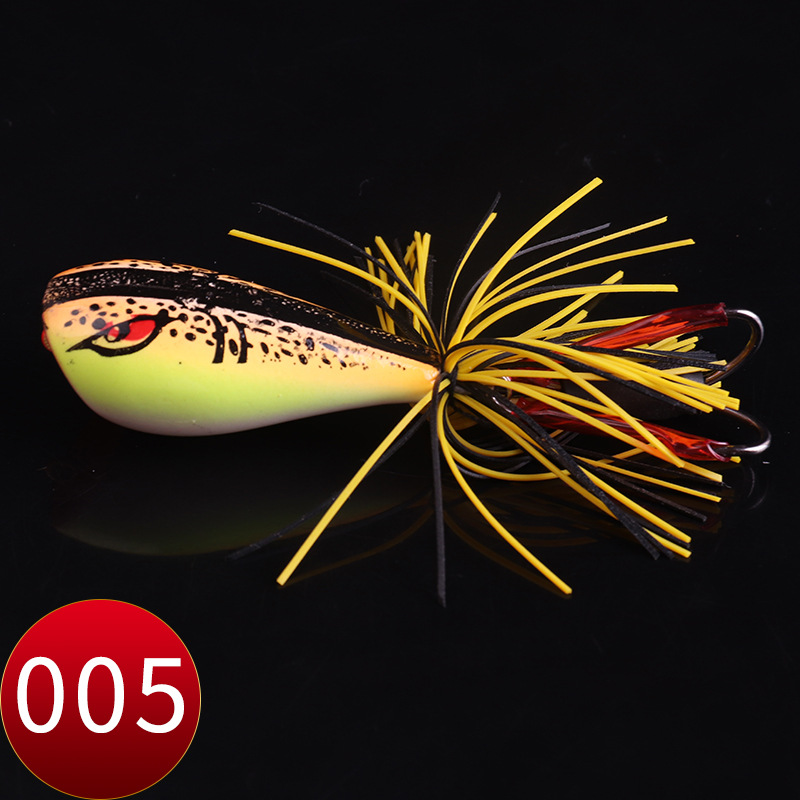 Factory Wholesale New ABS Plastic Thunder Frog Lure 5.5cm Lure Duckweed Frog Fishing Gear