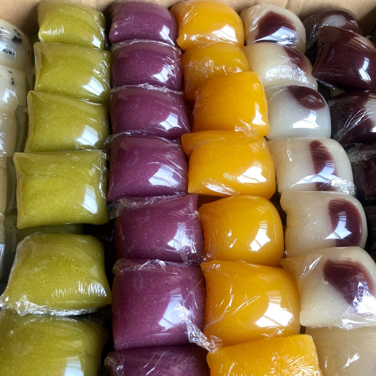 厂家批发 水晶莲子糕 6种口味混合装10斤 糕点,商超自助餐厅