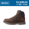 真皮中帮户外工装靴休闲英伦马丁靴防滑耐磨徒步旅行登山男靴|ms 真皮中帮户外工装靴休闲英伦马丁靴防滑耐磨徒步旅行登山男靴|ms