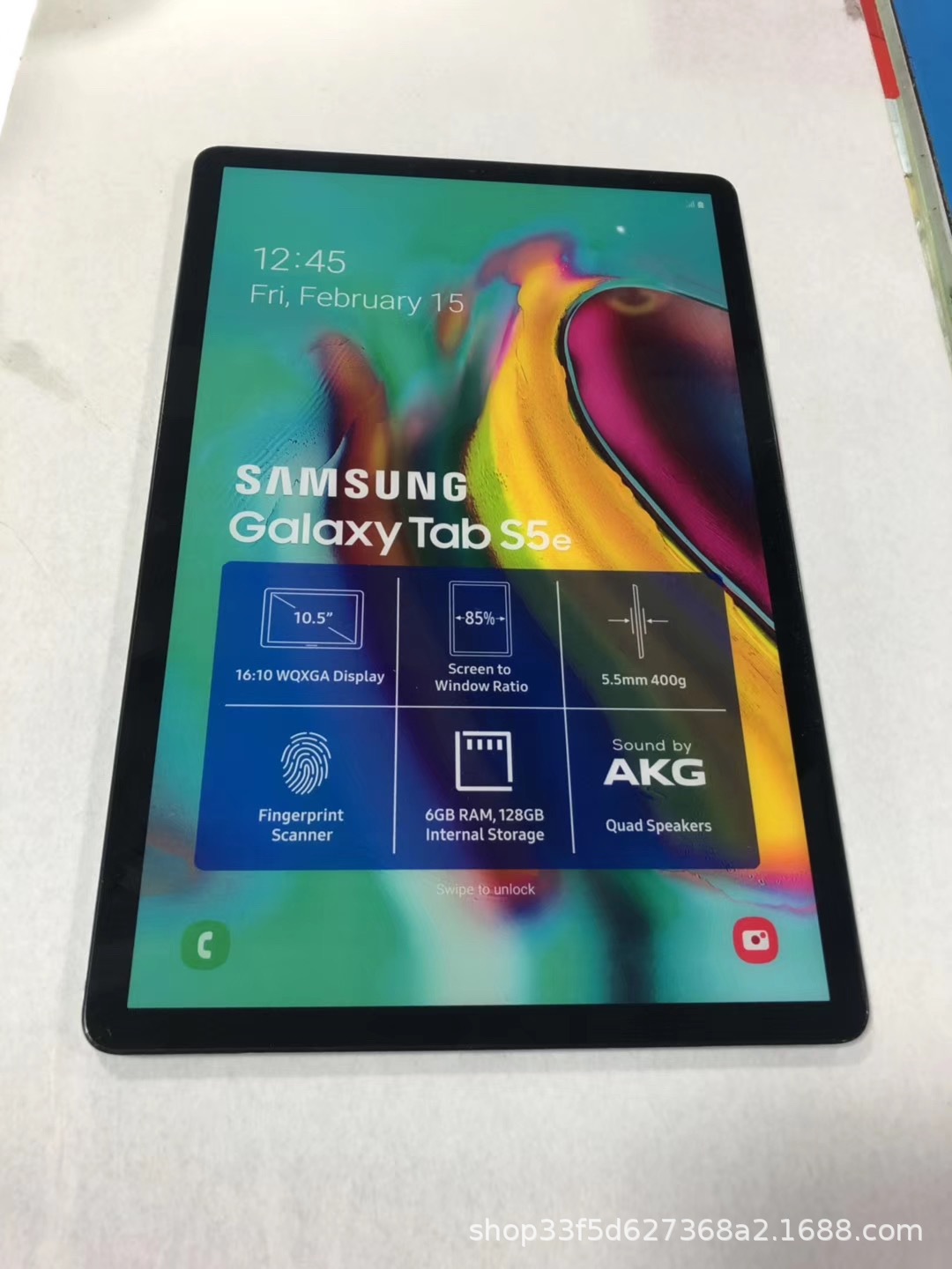 适用三星平板tab s5e模型 t720平板模型机 产地货源品质机模金属9