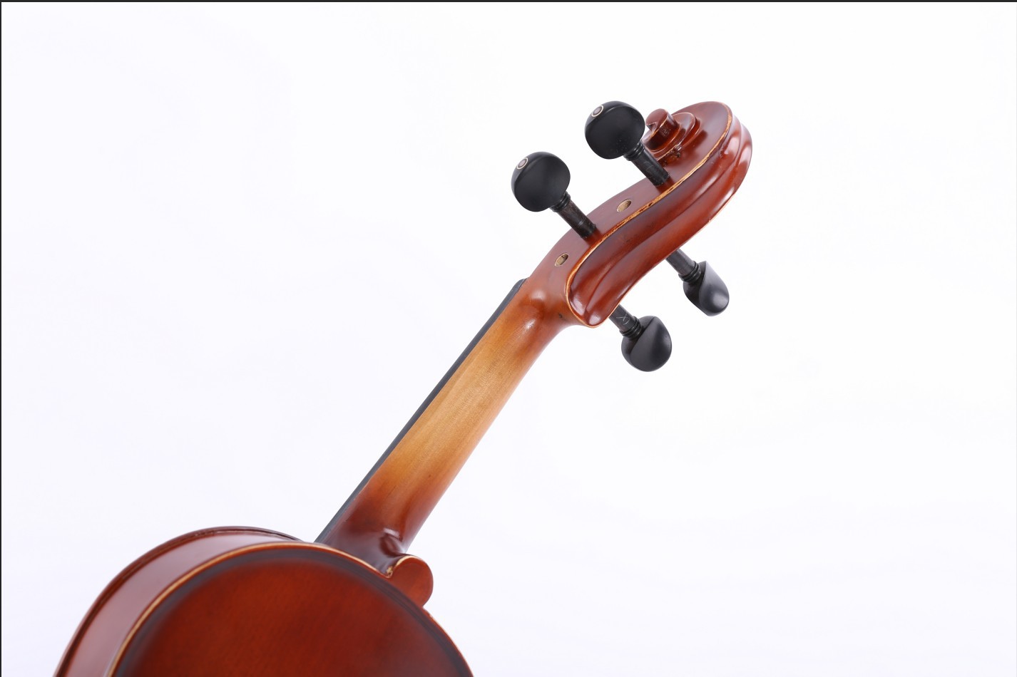 【品质保证】真乌木件小提琴 violin 高档手工装配哑光磨边工艺