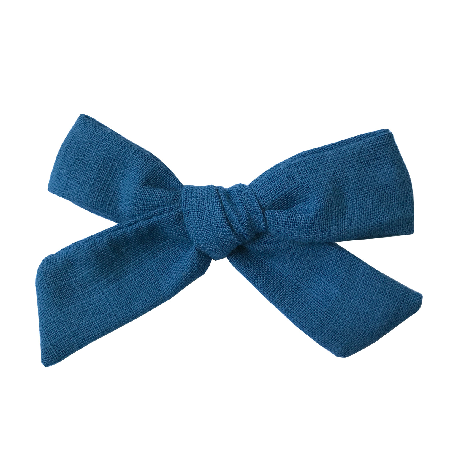 套卡装 欧美高品质纯棉布料发夹 小女孩宝宝打结蝴蝶结发夹发饰