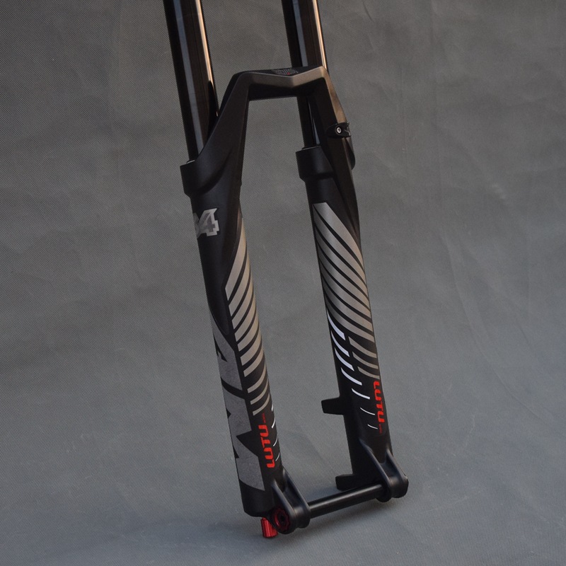 5寸山地车速降前叉29寸自行车前叉气叉阻尼