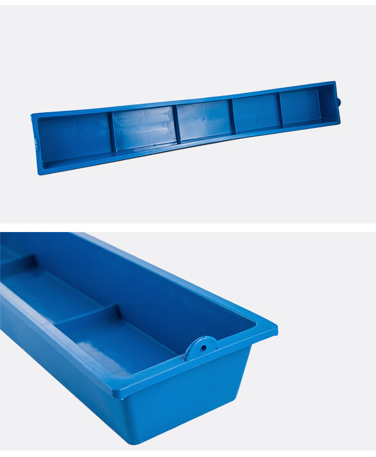 盛航天宇长方形鸡食槽塑料鸡食槽长条形喂食饮水喂鸡多种颜色鸡笼