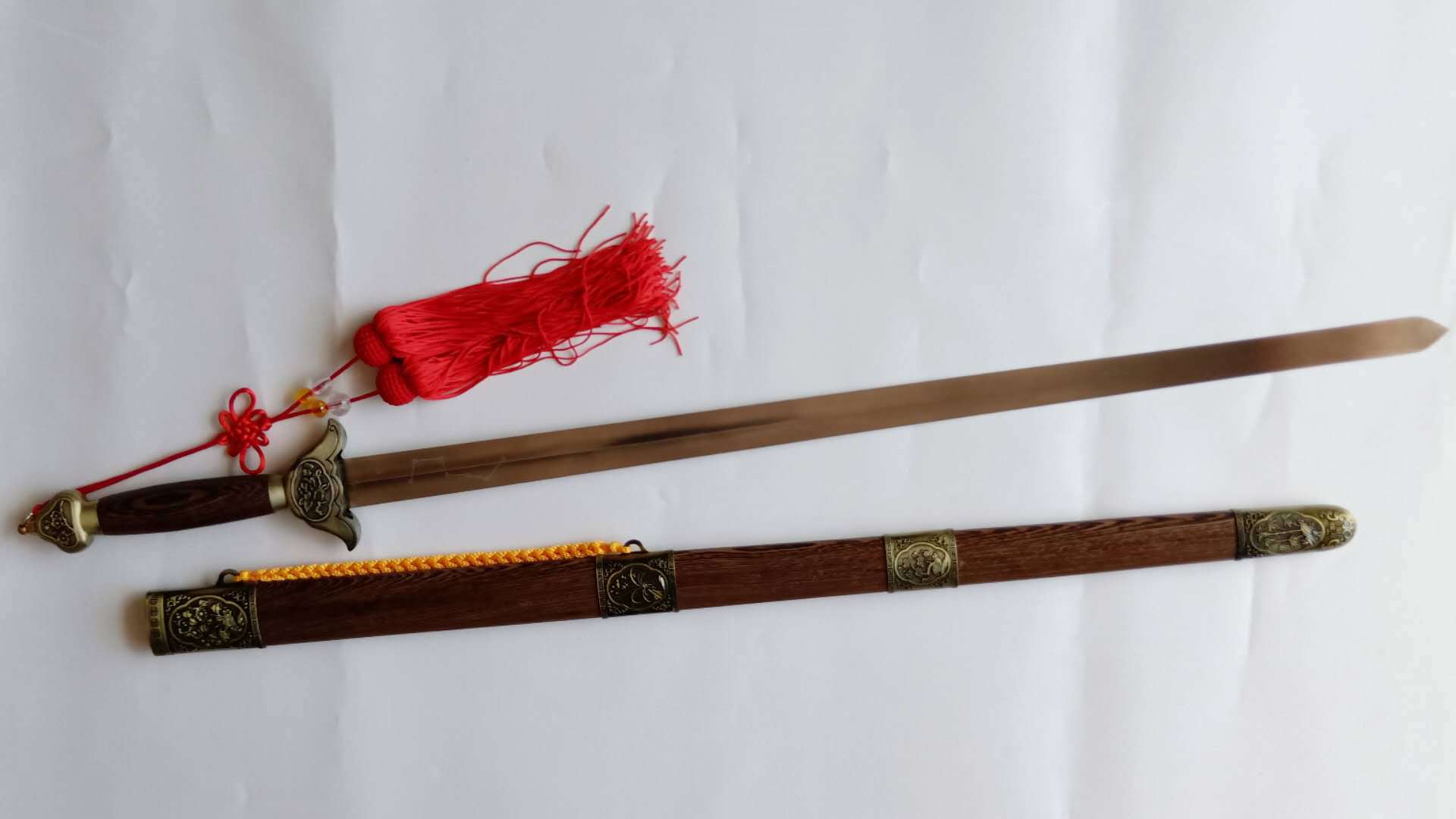 本品价格为 软剑加木质剑鞘加冰丝剑穗商品描述是否跨境出口专供货源