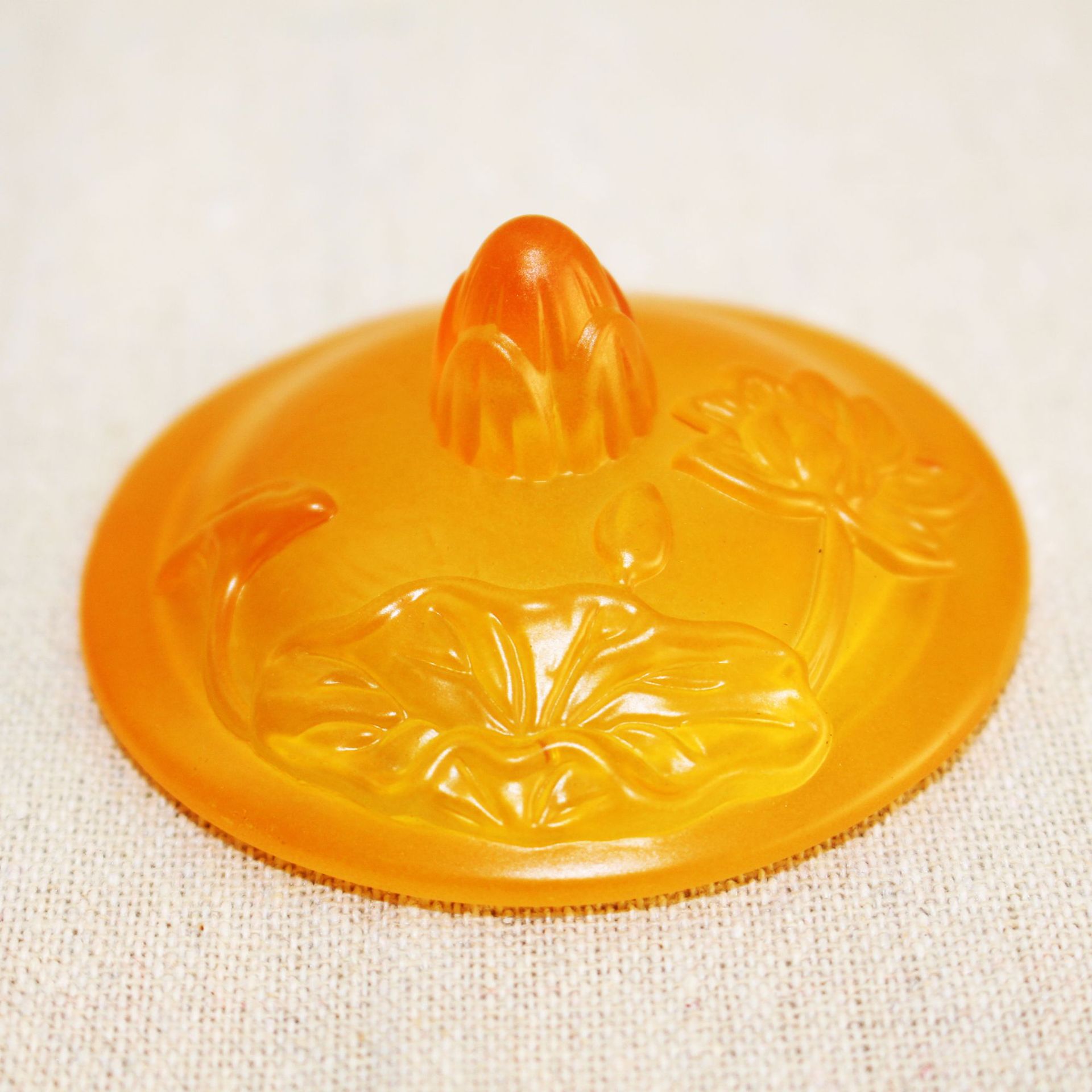 佛教用品家用佛堂供具圣水杯 居家礼佛琉璃净水杯莲花供水杯批发