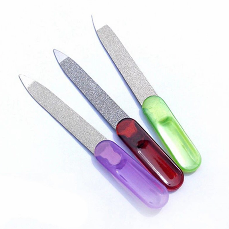 美甲小锉刀 厂家直销美甲锉 打磨工具 不锈钢指甲锉 磨指甲工具