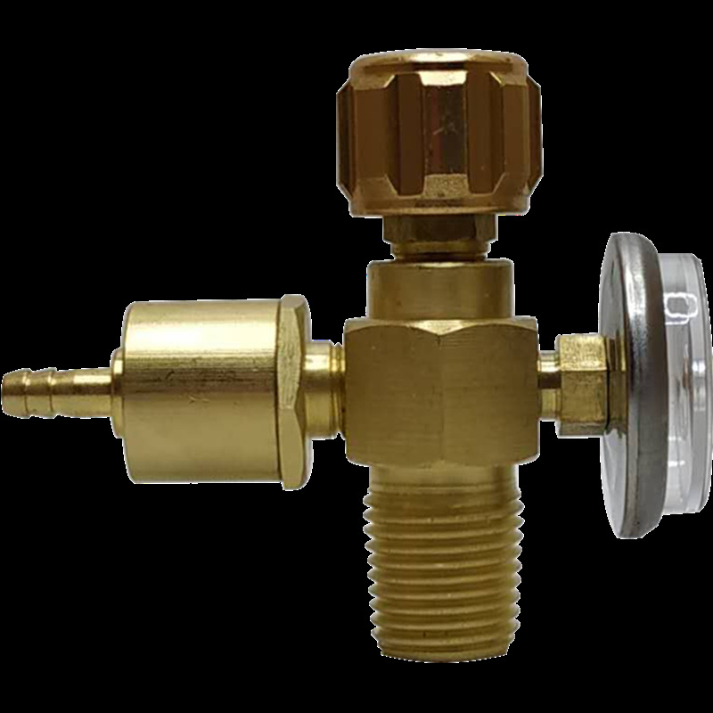 金属2l氧气小瓶减压阀门旋钮全铜瓶头便携式开关小浙江省乙炔阀全