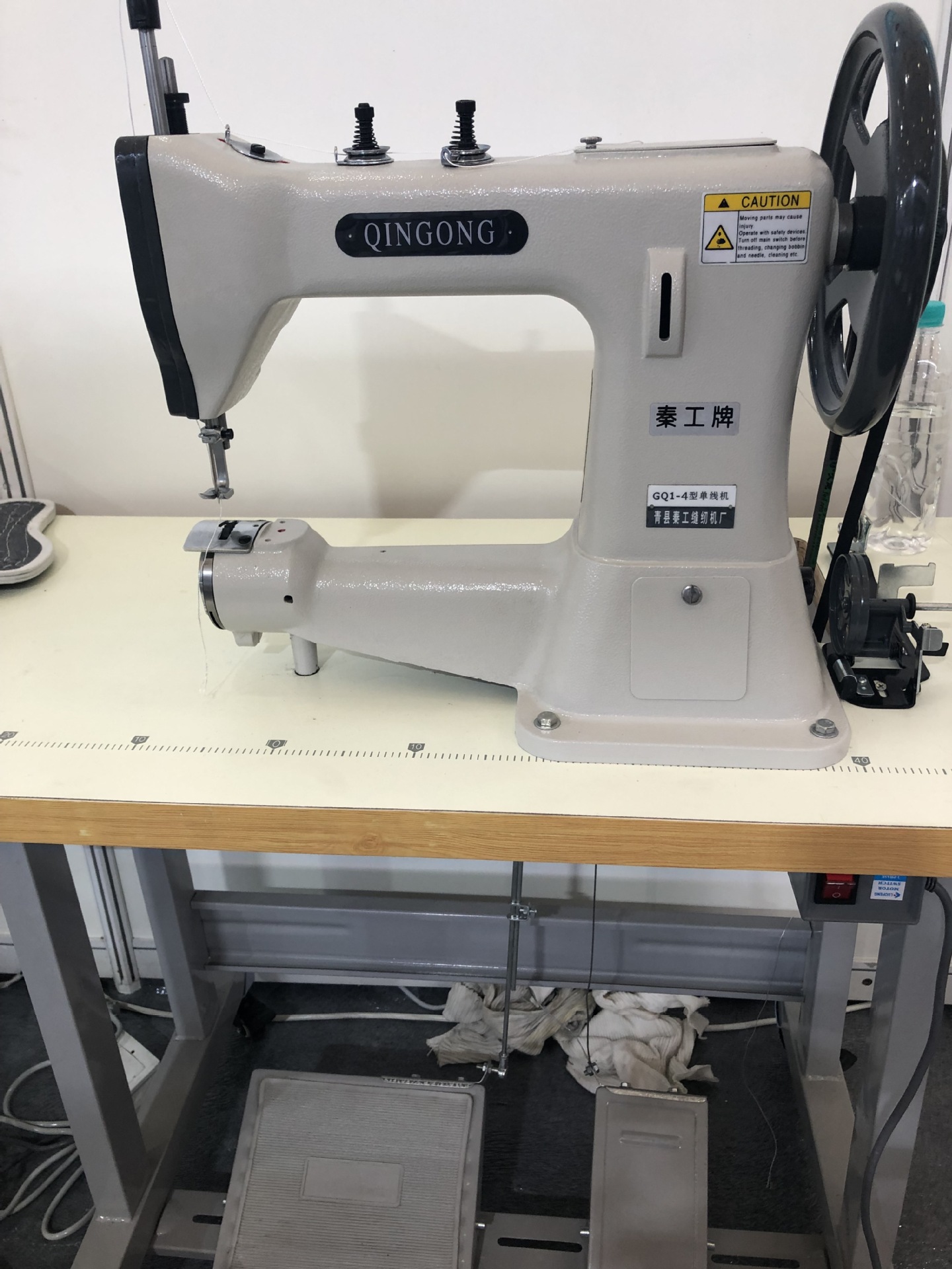 gq1-4单线机 链式线迹纳底机 鞋底圈线机 千层底无纺布底缝纫机