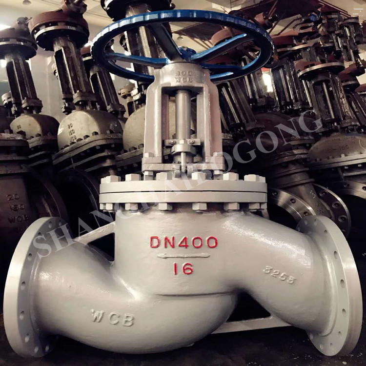 生产j41y-25c dn300 铸钢手动法兰截止阀 重型截止阀