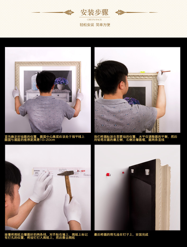 沙发背景墙_北欧几何装饰画 现代简约客厅挂画沙发背