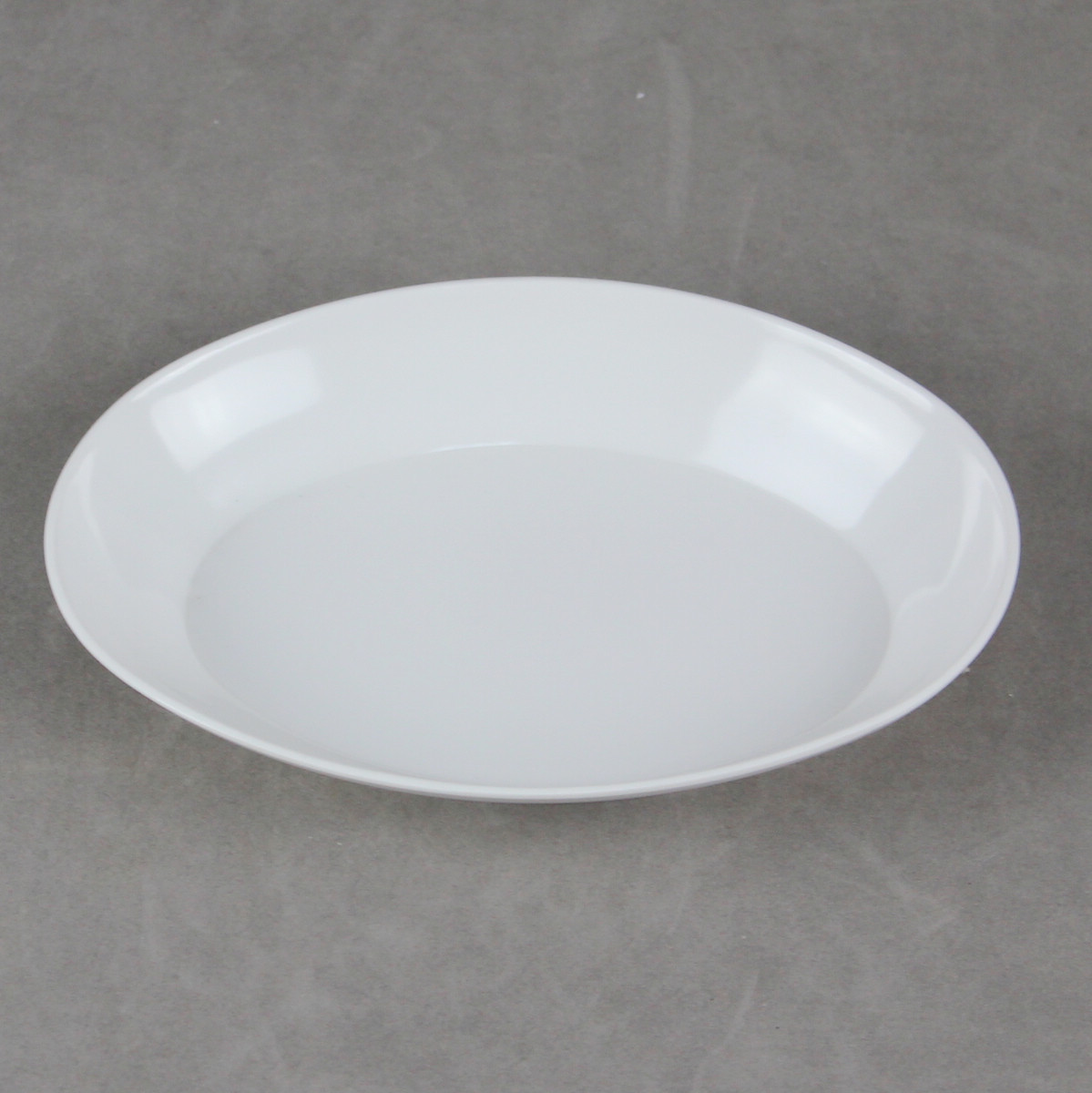 密胺餐具定制 a5密胺火锅店盛菜瓷白纯白不易碎餐盘