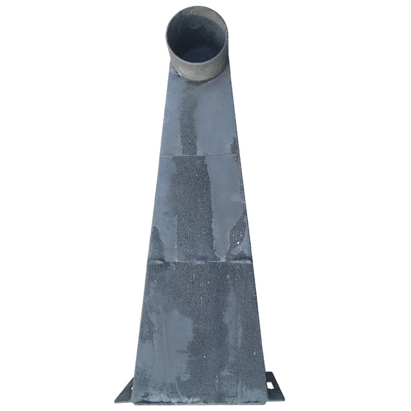 【铸铁侧入式雨水斗】屋面落水弯头 落水斗横式侧排堰流式雨水口