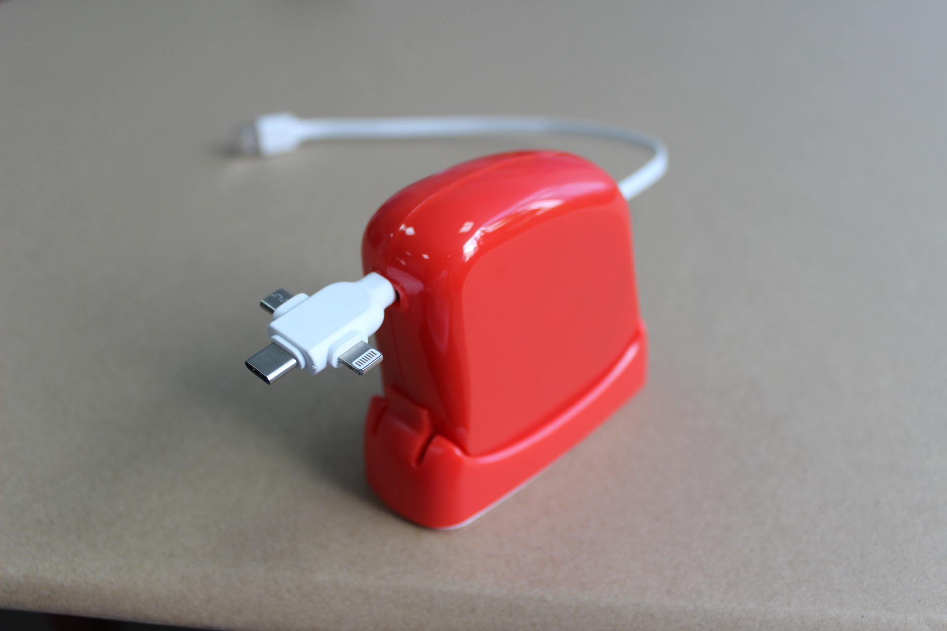 跨境电商货源 三合一自动收线卷线器 usb充电数据线自动收纳盒