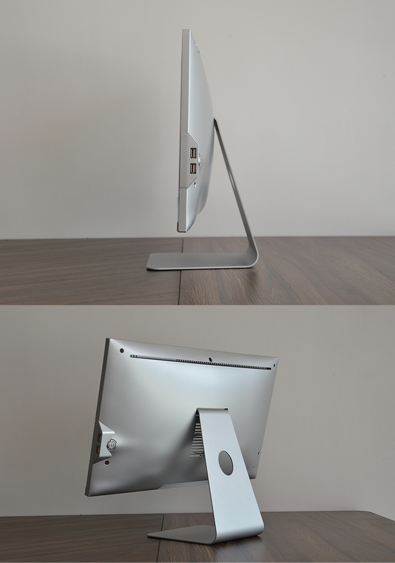 pb银色一体机电脑外壳机箱台式diy一体机套料厂家批发一体机外壳