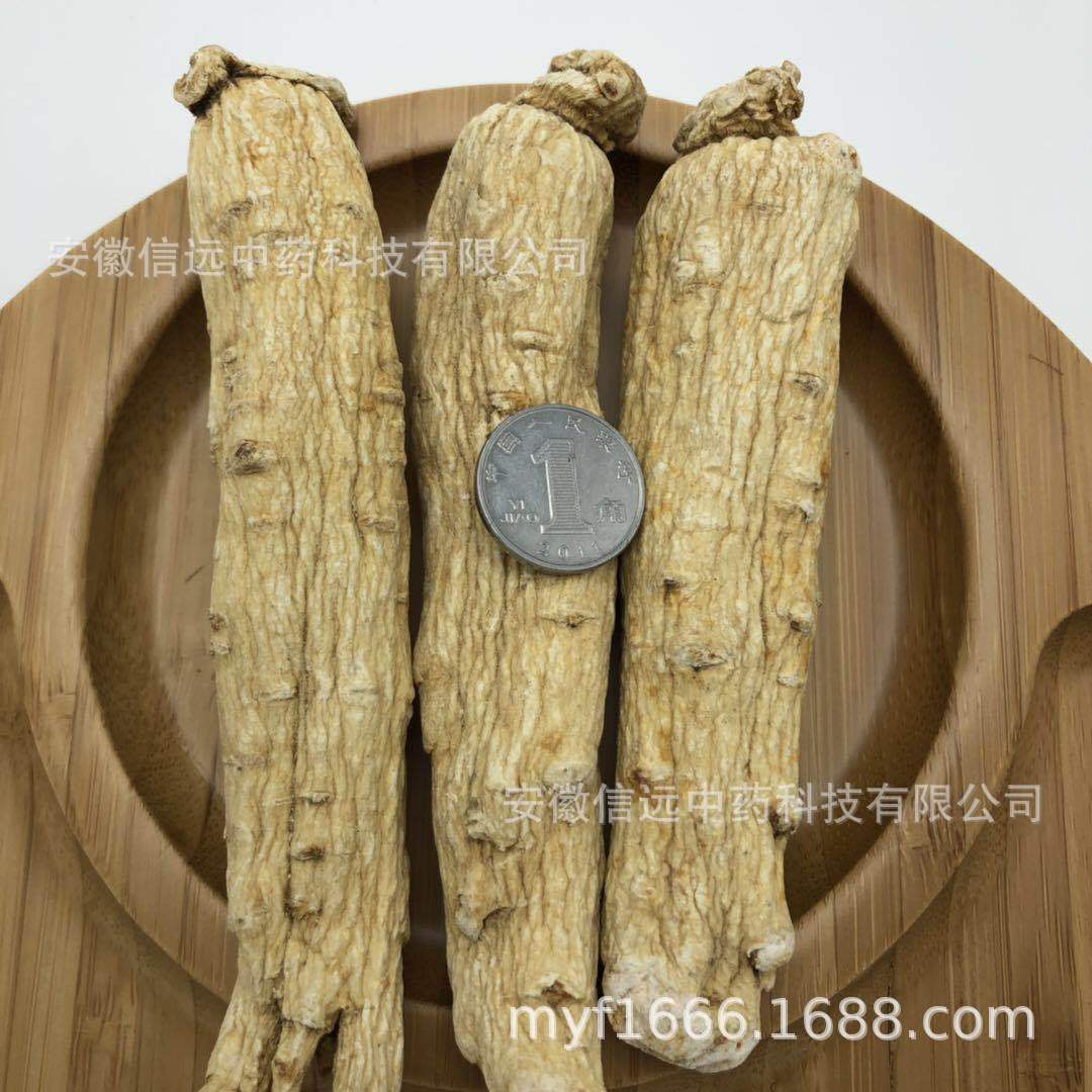 徽信远工厂直营新货一级原生态无硫磺人参人参茶白参生晒参园参个