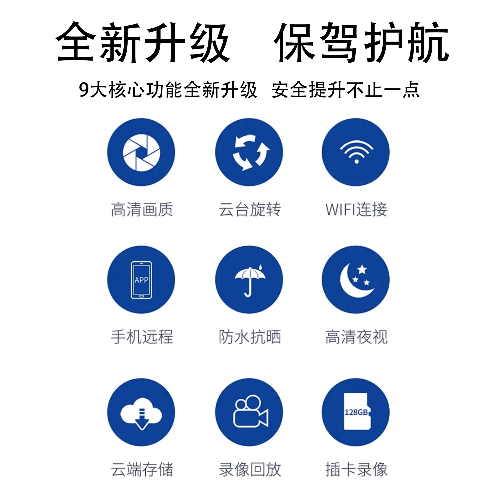 5寸监控摄像机 远程全景高清监控摄像头