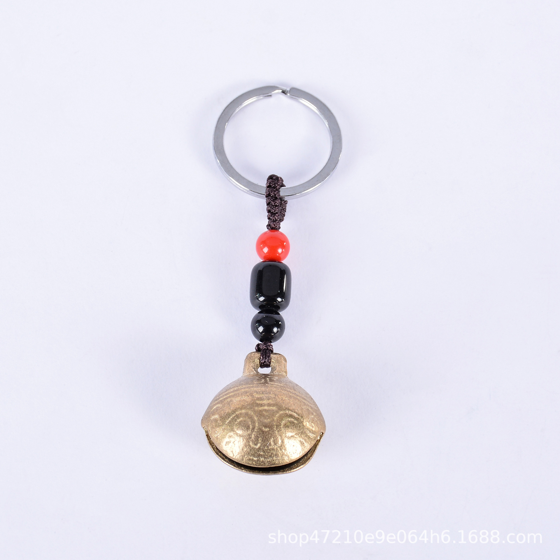 Antique Copper Coin Keychain High Imitation Qing Dynasty Five Emperors' Coins Ornaments Copper Coin Automobile Hanging Ornament Copper Bag Hanging Factory Supply