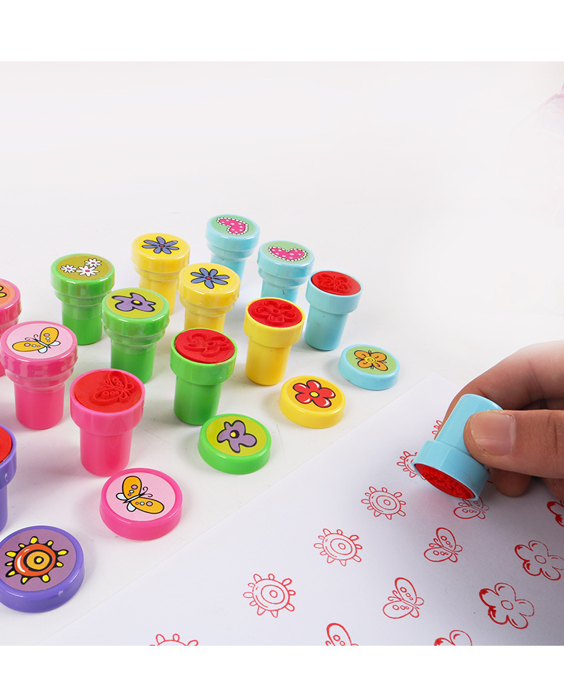 厂家批发 可爱卡通印章 幼儿园儿童玩具印章 创意鼓励印章