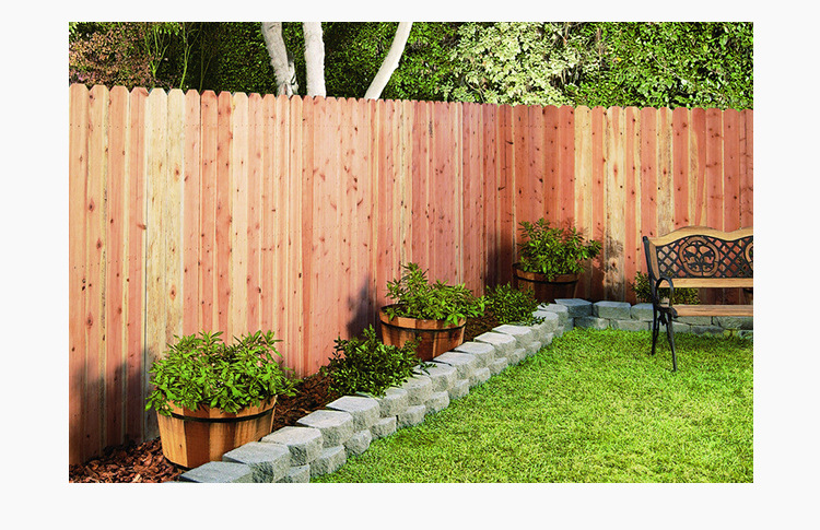 户外防腐木栅栏碳化木篱笆围栏花园护栏室外园艺装饰栅栏庭院栏杆