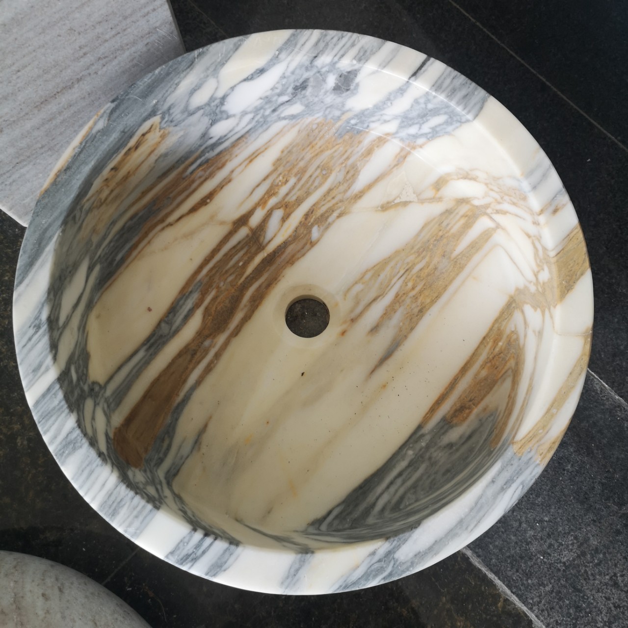 石材洗手盆 台面盆 石雕洗手盆 玉石洗手盆