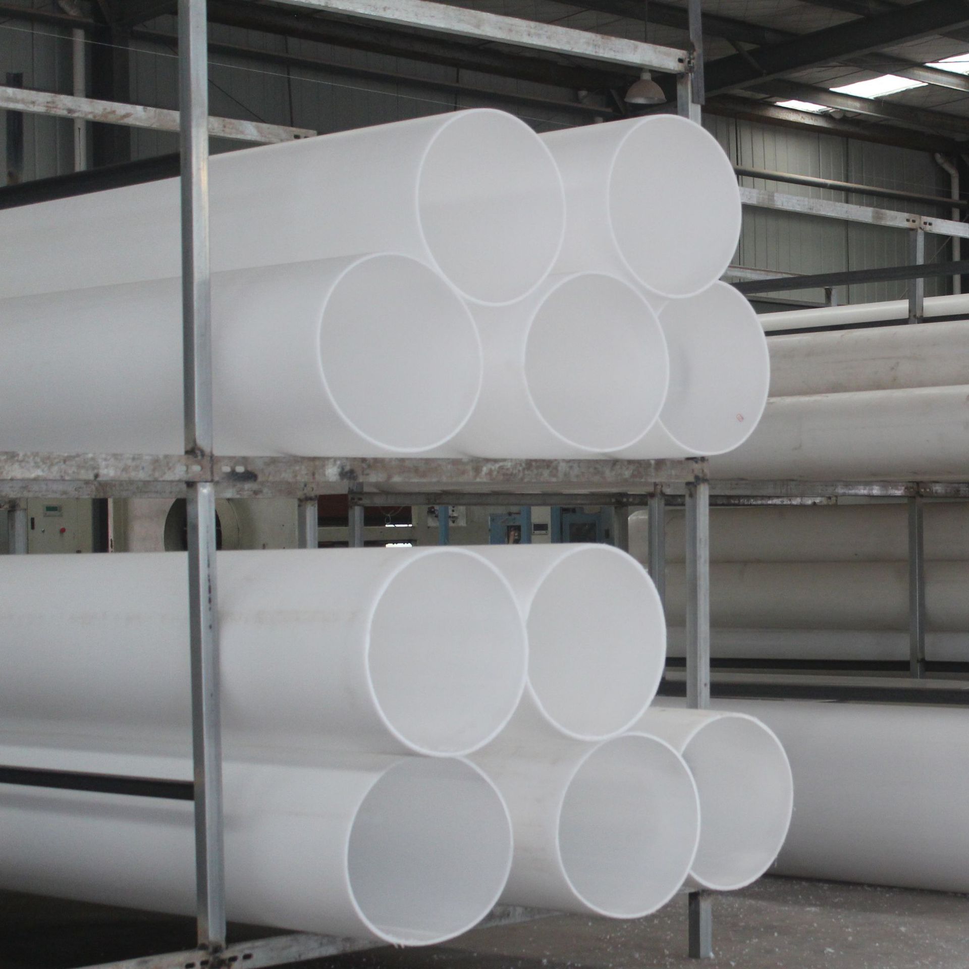 厂家直销耐酸碱耐高温pp管塑料通风排气管化工防腐管道定制