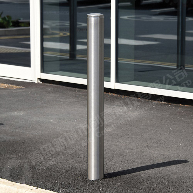 不锈钢路桩警示柱防撞柱挡车柱停车场学校广场路障定制