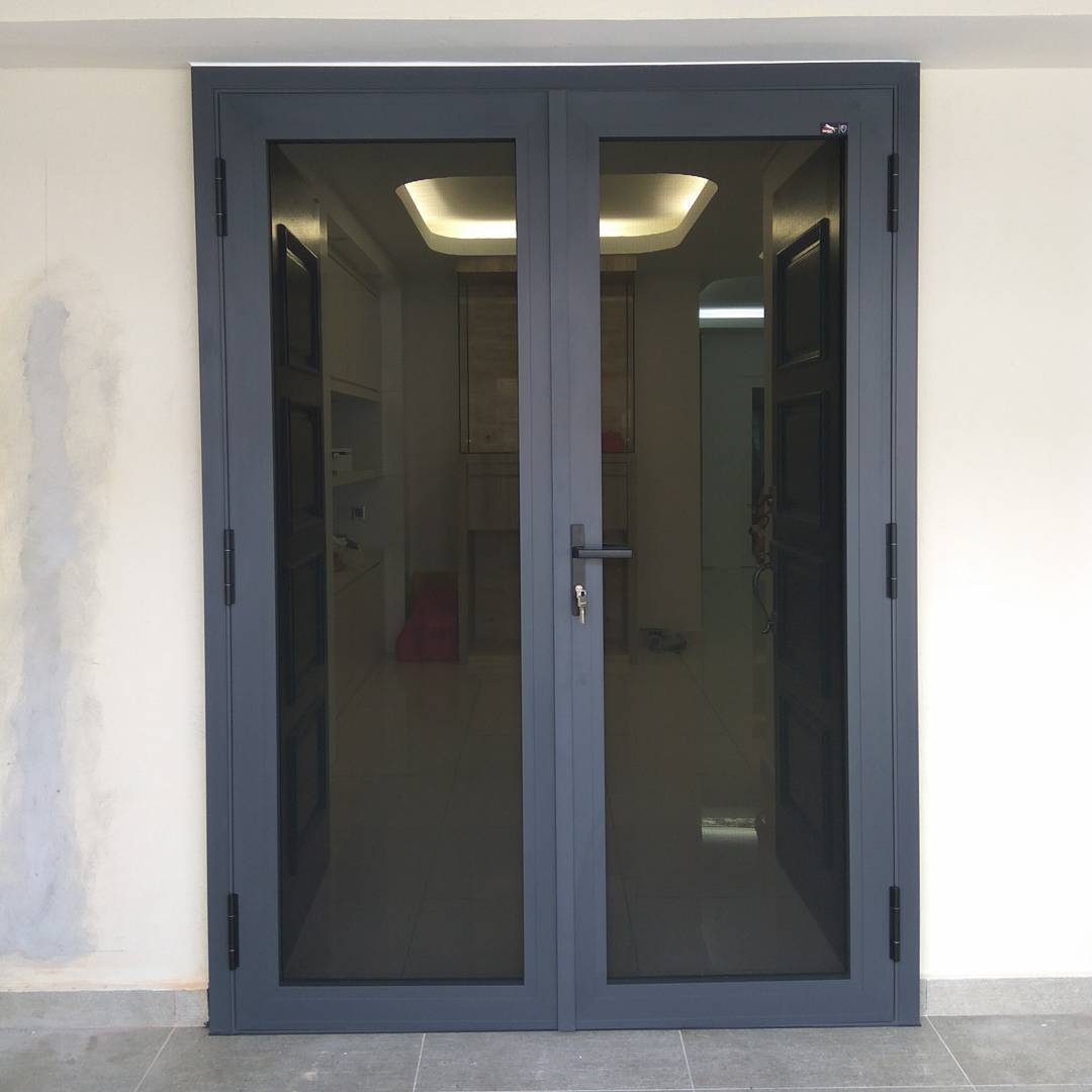 广州供应商 铝合金门 家用平开门 办公室平开门 隔音玻璃门