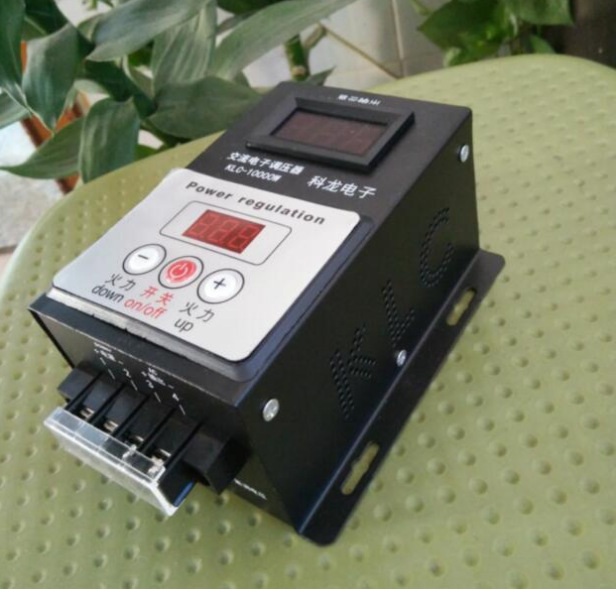 电机调速器220v交流 单相 大功率变速器 带显示可控硅调压器