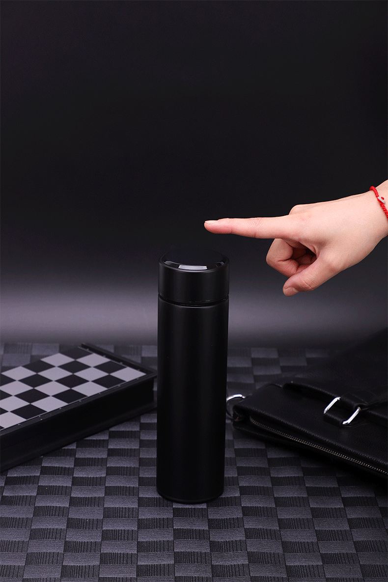 智能保温杯 led触摸显示温度水杯 抖音快手创意礼品杯定制logo