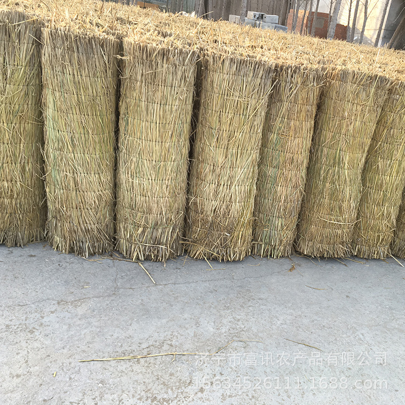 草帘子稻草编制 绿化工程种草专用 防火 蔬菜大棚遮阳保温草苫子