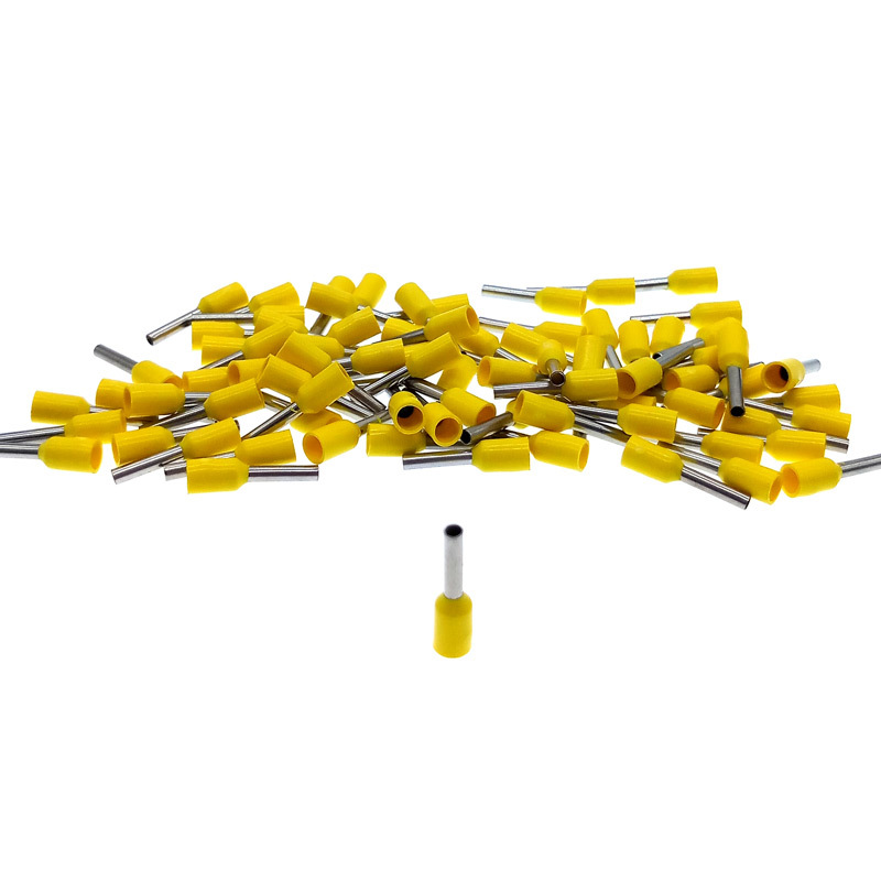 ve预绝缘管型端子e0508针型管状接线端子欧式冷压端子e7508