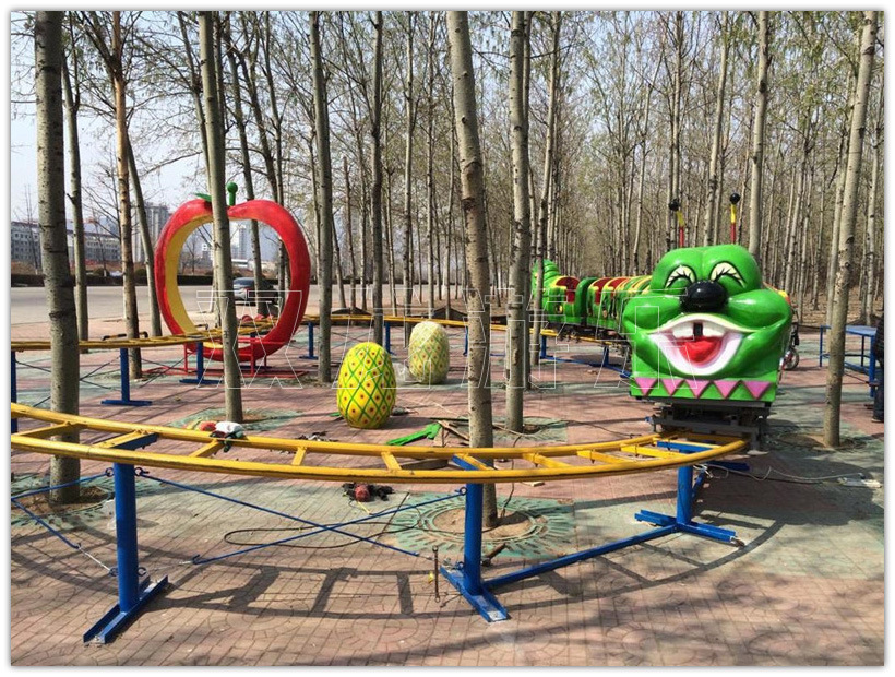 果虫滑车 孩子们都爱玩的小型游乐设备 双龙游乐厂家直销