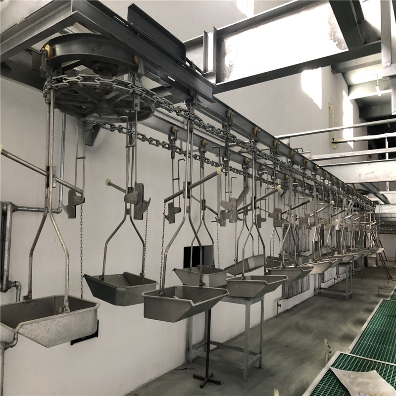 厂家直销乡镇定点屠宰小型羊屠宰流水线设备剥皮羊脱毛羊屠宰