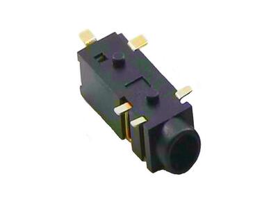 小型超薄耳机母座五脚 迷你音频插孔5脚 超薄贴片耳机插座五脚