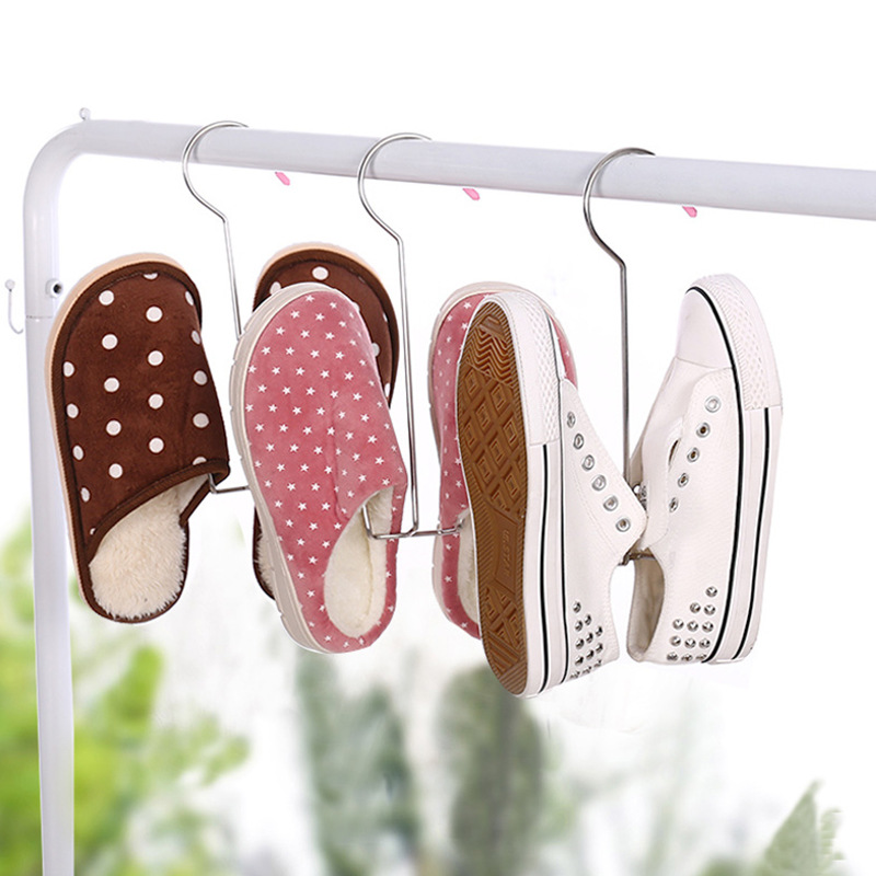 不锈钢衣架鞋架图片