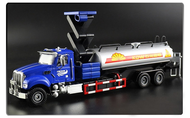 新品凯迪威合金精装系列油罐车石油运输车模型儿童玩具车现货批发