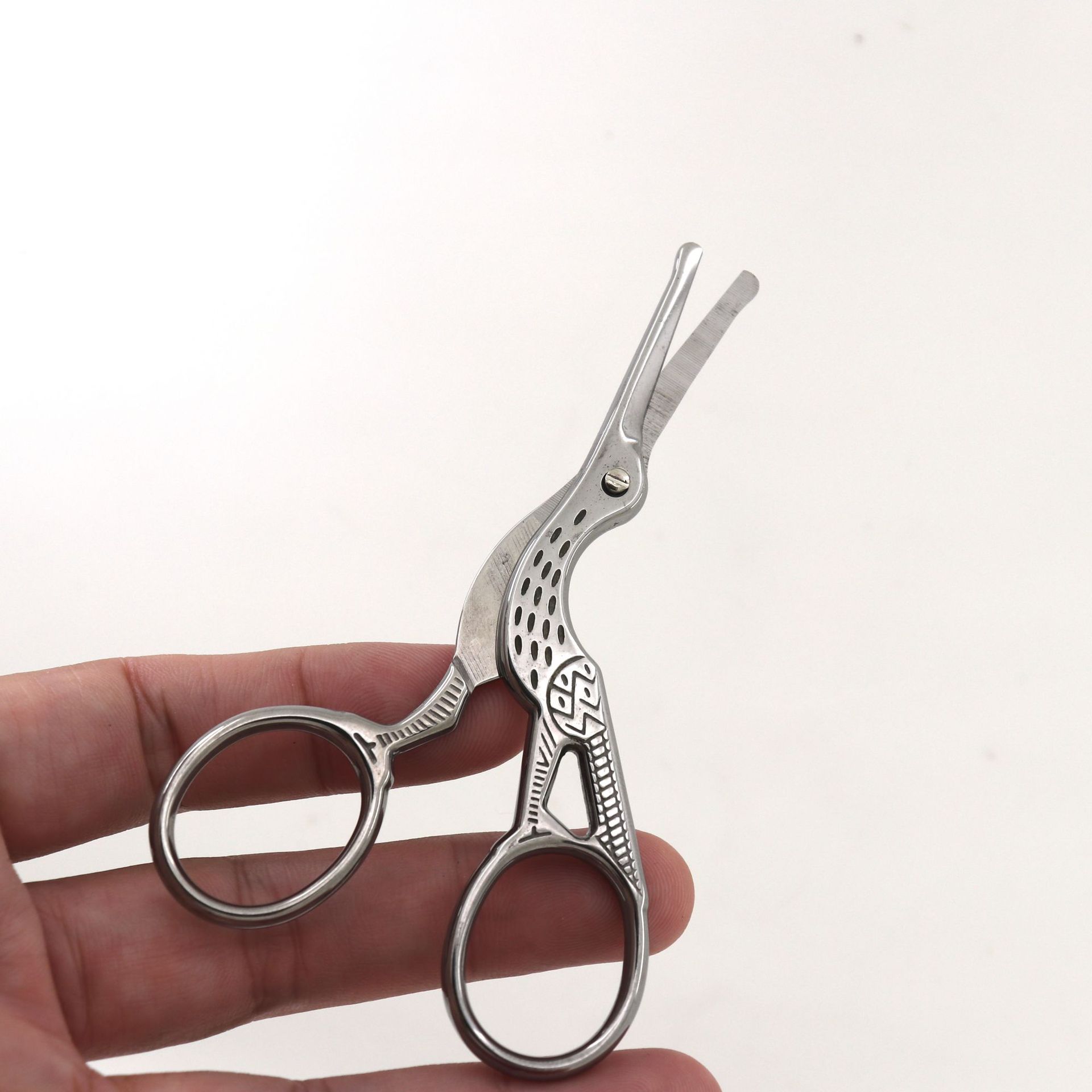 鹤型鼻毛修剪器男剪刀鼻毛剪剪刀剪剃修鼻毛器男士手动小剪子