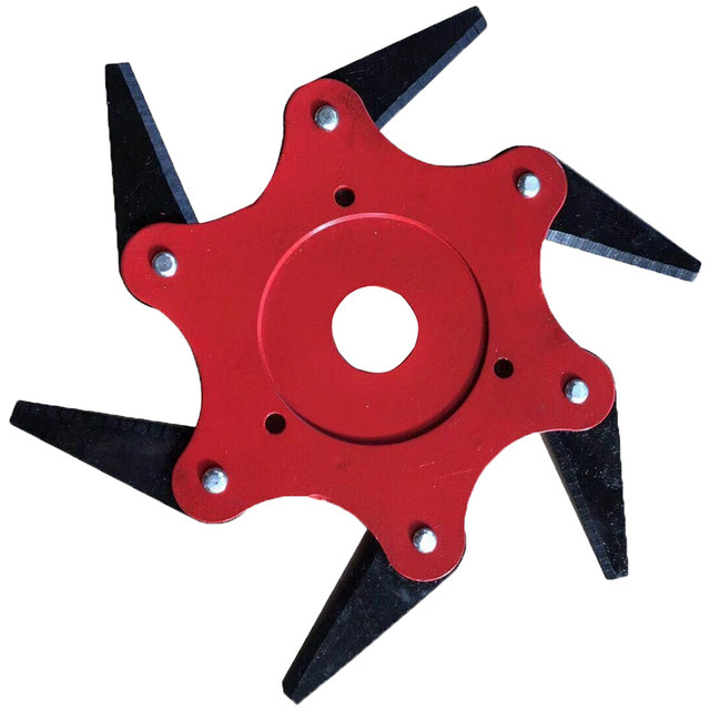割草机配件打草头 六叶四叶刀片收割灌机通用配件打草头