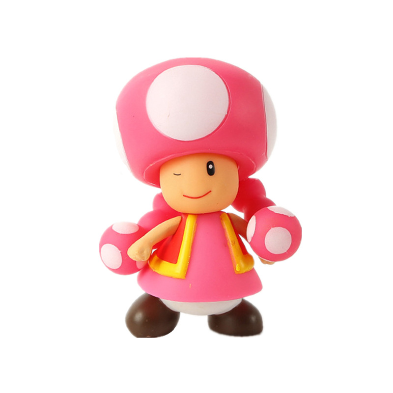 超级玛丽手办模型公仔 20款 路易基 马里奥 耀西龙 玩具摆件玩偶