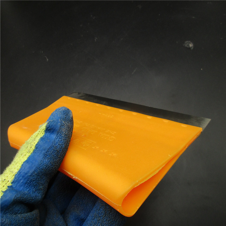 批发 墙纸刮板贴膜工具黄柄加固油漆刮刀腻子 粉刷匠作刮刀