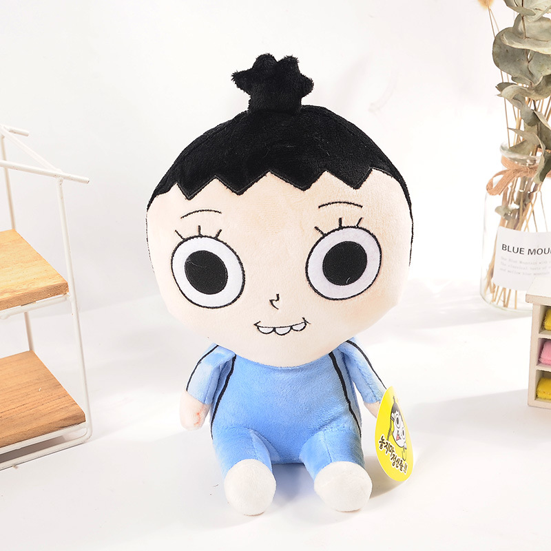 厂家直销可爱全智贤表情公仔毛绒玩具高品质人形公仔节日促销礼品