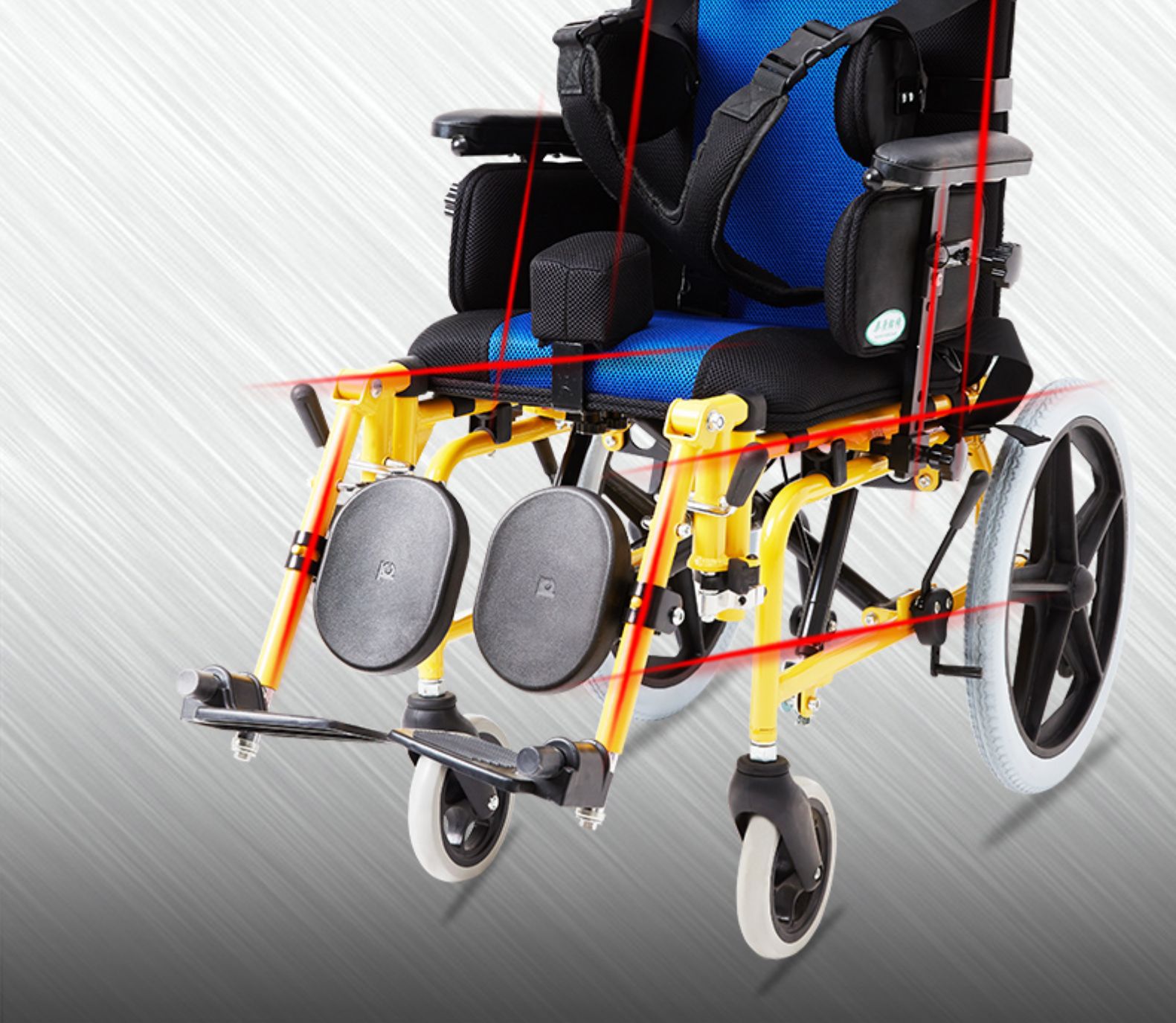 泰康脑瘫儿童轮椅车折叠轻便多功能小孩脑瘫全躺可平躺轮椅车