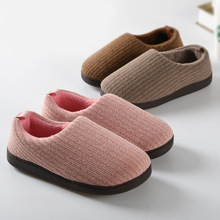新款 棉拖鞋 女冬季加厚大码防滑加厚孕妇室内鞋 软底包跟 月子鞋