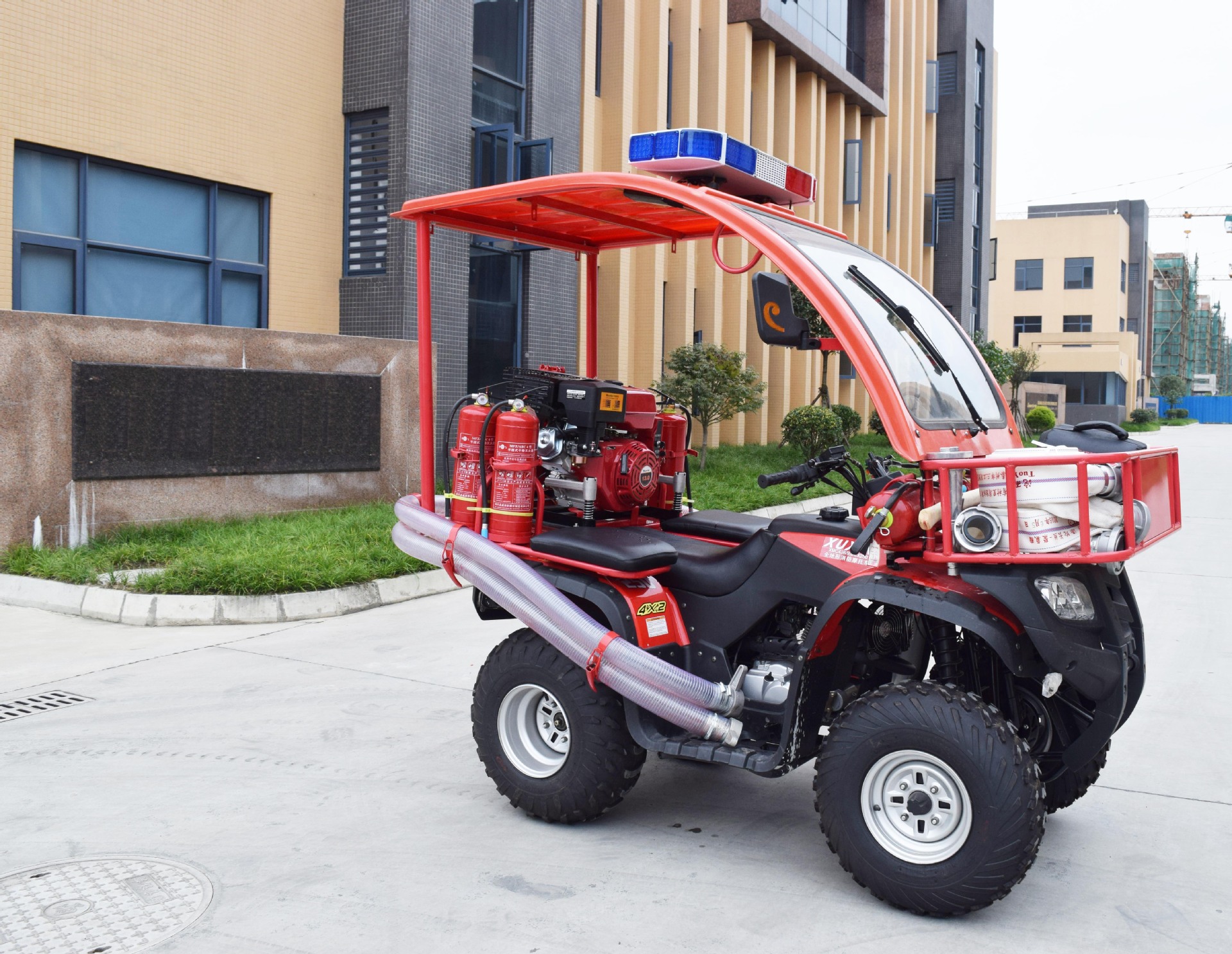 lx250型消防摩托车 全地形四轮消防摩托车 救援多功能消防车