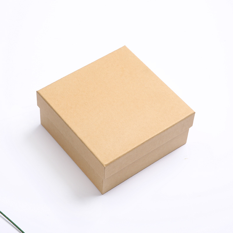 厂家直销 牛皮纸天地盖包装盒定制鞋盒礼品盒 正方形礼盒纸盒现货