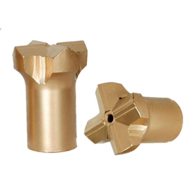 现货十字合金普兰卡钻头36型硬质耐磨十字钻头矿山开采42梅花钻头