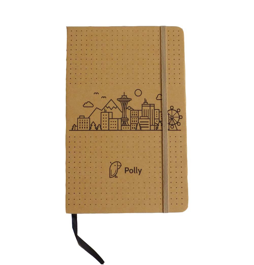 a5牛皮纸封面精装笔记本 纸质笔记本定做图案 硬纸板松紧带记事本